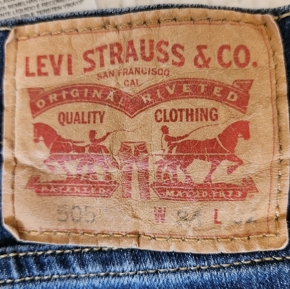 Men's Levi 505 jeans - Picture 3 of 3